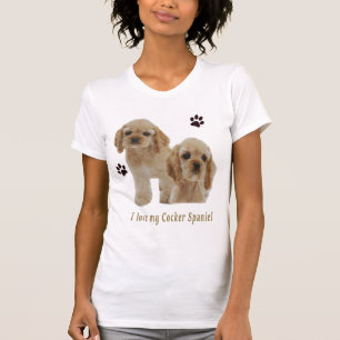 Cocker spaniel t-shirts