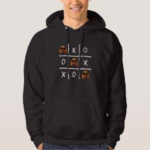 Cocker Spaniel Tic Tac Toe Tic Tac Toe Nostalgic D Hoodie