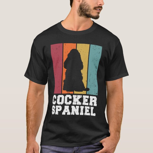 Cocker Spaniel Vintage  1 T-Shirt (Front)