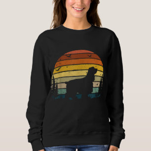 Cocker Spaniel Vintage Retro Mum Dad Dog Pet Lover Sweatshirt