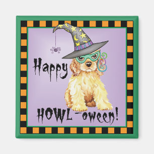 Cocker Spaniel Witch Magnet