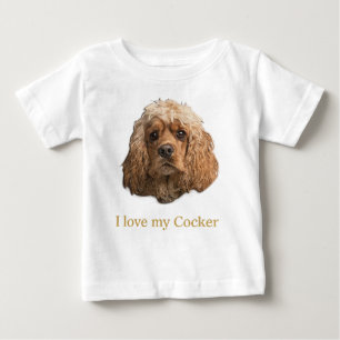 cocker spaniels baby T-Shirt
