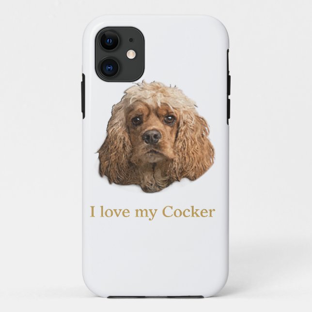 cocker Spaniels Case-Mate iPhone Case (Back)