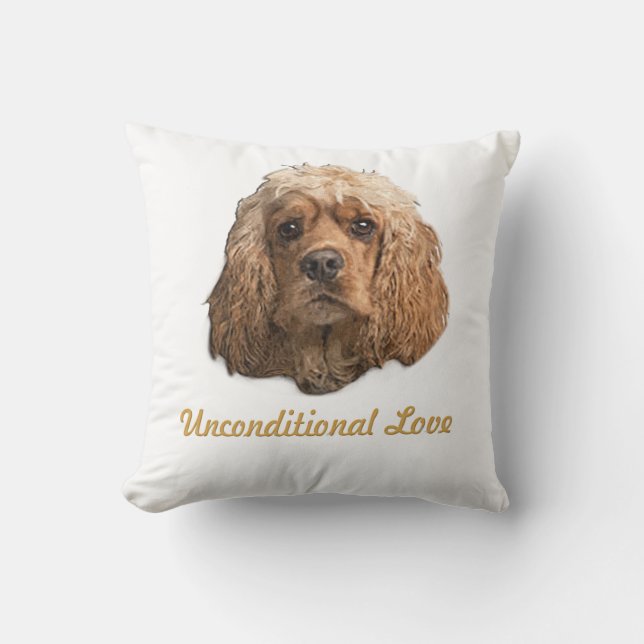cocker Spaniels Cushion (Front)