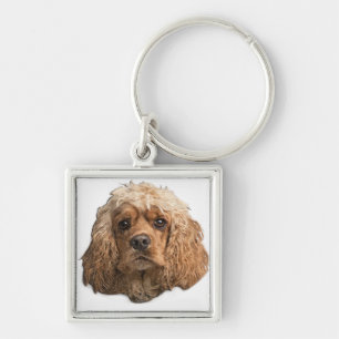 cocker Spaniels Key Ring