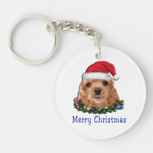 Cocker Spaniels Key Ring