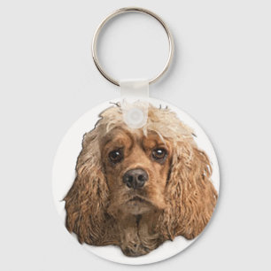cocker Spaniels Key Ring