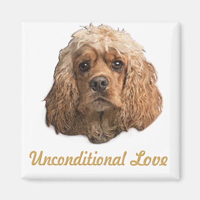 cocker Spaniels Magnet (Front)