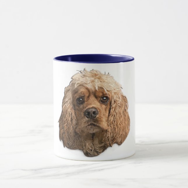 cocker Spaniels Mug (Center)