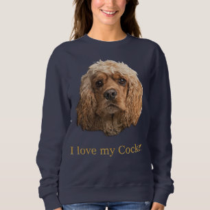 cocker spaniels sweatshirt