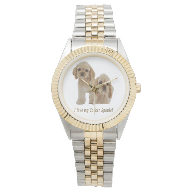 cocker spaniels watch (Front)
