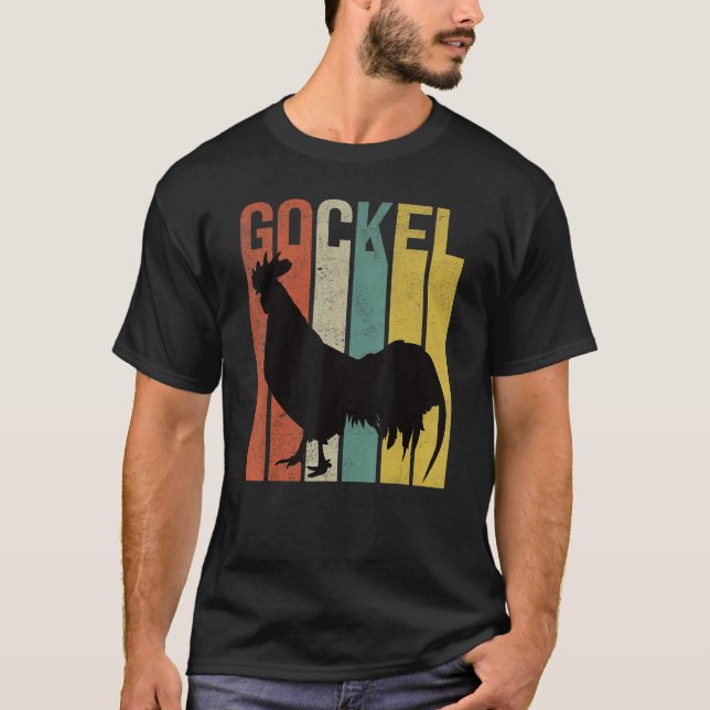 Cockerel Chicken  Cockerel Chicken Farmer T-Shirt (Front)