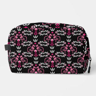Cockerel Scandinavian Folk Art Dopp Kit