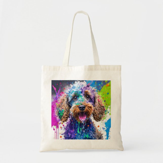 Cockerpoo Dog Tote Bag (Front)