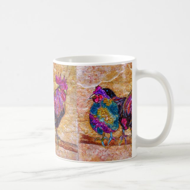 Cockle Doodle Doo! Coffee Mug (Right)