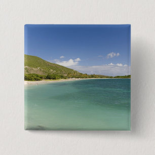 Cockleshell Bay, southeast peninsula, St Kitts, 15 Cm Square Badge