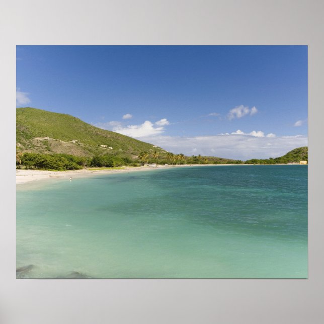 Cockleshell Bay, southeast peninsula, St Kitts, Poster (Front)