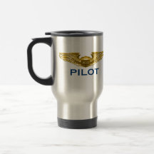 Cockpit Crew: Pilot Travel Commuter Mug