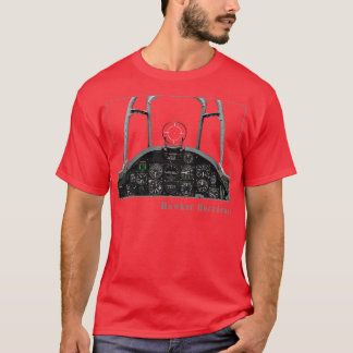 Cockpit Instruments Hurricane fighter aircraft WW2 T-Shirt