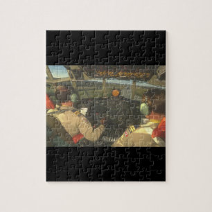 Cockpit of C-130 Hercules_Military Aircraft Jigsaw Puzzle