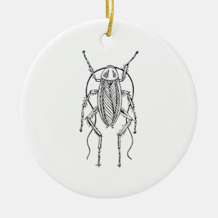 Cockroach Ceramic Tree Decoration