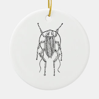 Cockroach Ceramic Tree Decoration