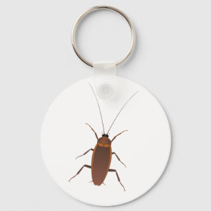 Cockroach Insect Key Ring