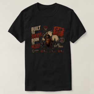 Cockroach Janta Party - Built to Survive Graphic T-Shirt