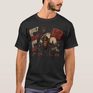 Cockroach Janta Party - Built to Survive Graphic T-Shirt