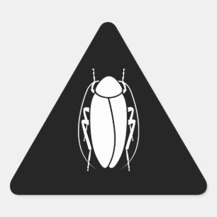 Cockroach Triangle Sticker