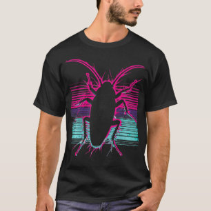 Cockroach Vintage Roach Cucaracha Insect Lover  T-Shirt