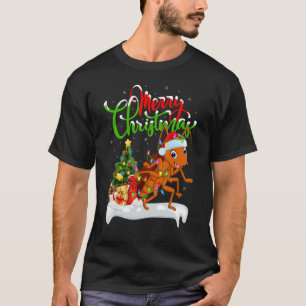 Cockroach Xmas Decorations Santa Cockroach Chris T-Shirt