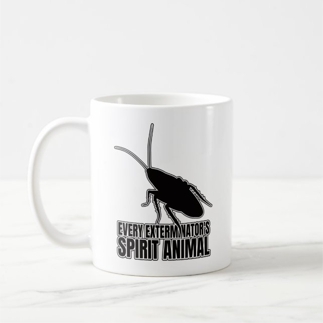 Cockroaches Cockroach Roach – Entomology Geek Coffee Mug (Left)