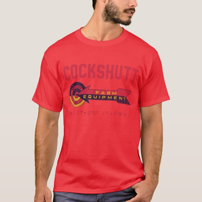 Cockshutt Vintage Farm equipment T-Shirt (Front)