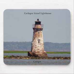 Cockspur Island Lighthouse mousepad