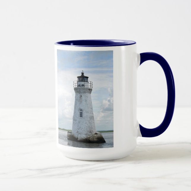 Cockspur Island Lighthouse Mug (Right)