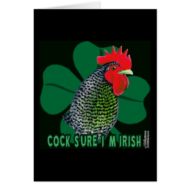 Cocksure I'm Irish! (Front)