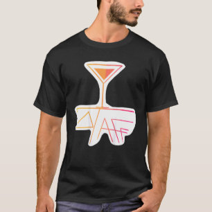 Cocktail Bar Staff for aperitif lounge bar on back T-Shirt