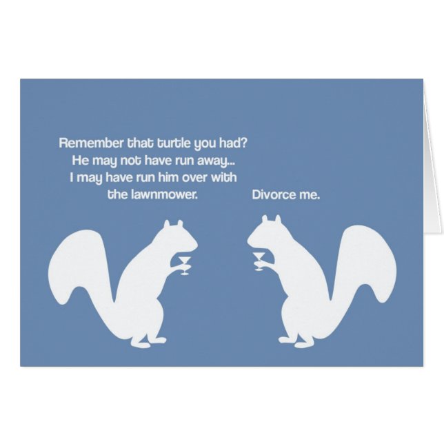 Cocktail confessions - drinks with squirrels (Front Horizontal)
