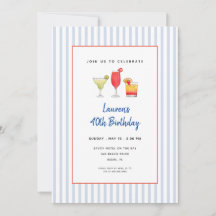 Cocktail drinks Pool party Adult Birthday 