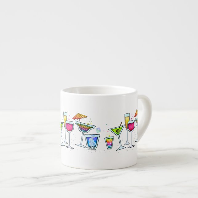COCKTAIL GLASSES ESPRESSO MUG (Front Right)