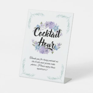 Cocktail Hour Wedding Sign