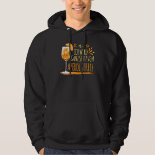 Cocktail I Werd Ganz Spitz By Aperol Spritz Hoodie