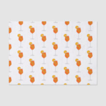 Cocktail Illustration, Aperol Spritz 