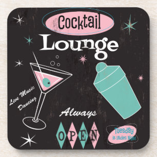 Cocktail Lounge Coaster set