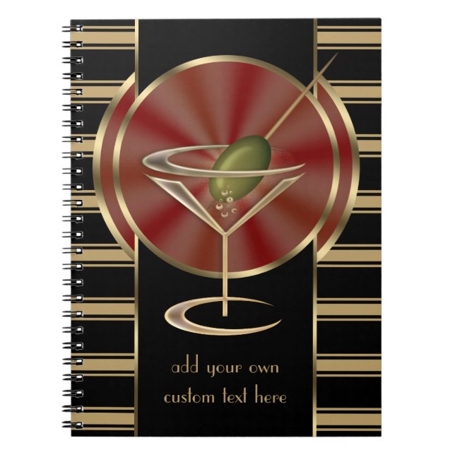 Cocktail Lounge Notebook (Front)
