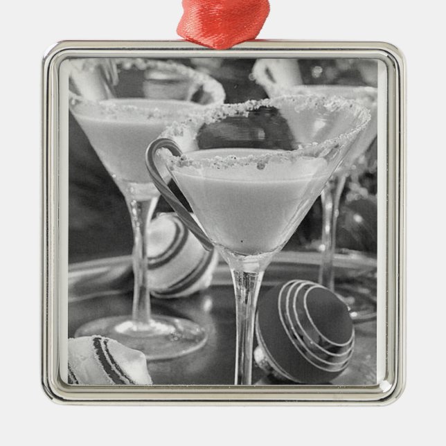 COCKTAIL LOVER'S CHRISTMAS ORNAMENT (Front)