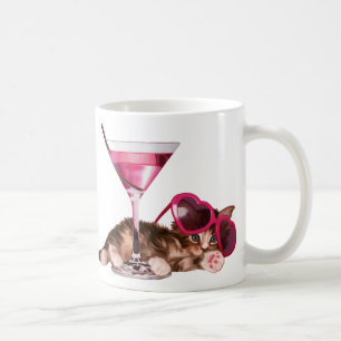 Cocktail maine coon coffee mug