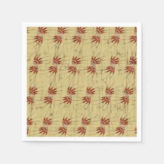 Cocktail napkin with Fabric pattern design