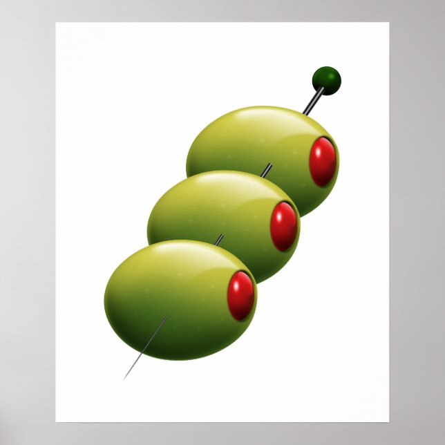 Cocktail Olives Poster - SRF (Front)